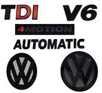 Kit Emblemas E Letreiros VW Amarok - Black Piano Kit Emblemas E Letreiros VW Amarok - Black Piano