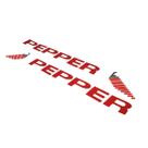 Kit Emblemas Pepper Up Saveiro 2018 19 2020 Adesivo Lateral Kit Emblemas Pepper Up Saveiro 2018 19 2020 Adesivo Lateral