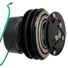 Kit Embreagem Compressor 5h14 Polia 2av 132mm 24v Chaveta