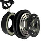 Kit Embreagem Compressor Ar Cond 10p08 Polia 1av 123mm 12v