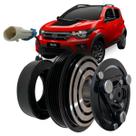 Kit Embreagem Compressor Ar Fiat Mobi Strada Motor Fire 5pk