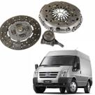 Kit Embreagem Ford Transit 2.4 08/11 C/ Atuador 4C117540AG