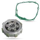 Kit Embreagem Preparada 6 Molas 6 Discos Torken Racing Cg 125 Titan Fan C/ Junta