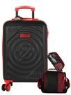 Kit Enaldinho Mala Viagem+ Lancheira + Estojo Youtuber