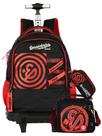 Kit Enaldinho Mochila Rodas + Lancheira + Estojo Youtuber Kit Enaldinho Mochila Rodas + Lancheira + Estojo Youtuber