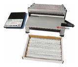 Kit Encadernadora Duplamatic 2X1 + 100 Capas A4 + 100 Wire-O