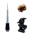 Kit Enfeite Antena Móvel Px 1,62 metros B-2070 Suporte Bi-Articulado Tampa Porta Malas Capô Parafuso Fixação