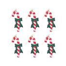 Kit Enfeite de Natal - Bengala para Arvore - 6 peças
