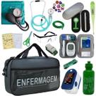 Kit Enfermagem Academico Aparelho Pressao Bolsa Estetoscópio Top