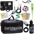 Kit Enfermagem Academico Aparelho Pressao Estetoscópio Bolsa Multi Incoterm