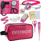 Kit Enfermagem Aparelho de Pressão Estetoscópio Estágio Pa Med
