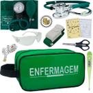 Kit Enfermagem Aparelho de Pressão Estetoscópio Estágio Premium