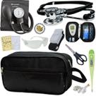 Kit Enfermagem Aparelho de Pressão Estetoscópio Medidor Glicose Incoterm