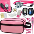 Kit Enfermagem Aparelho de Pressão Estetoscópio Medidor Glicose Incoterm Kit Enfermagem Aparelho de Pressão Estetoscópio Medidor Glicose Incoterm