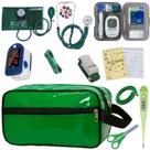Kit Enfermagem Aparelho de Pressao Manual Estetoscopio Multi Completo Necessaire Estagio Premium