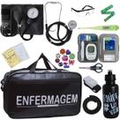 Kit Enfermagem Aparelho Pressao Medidor Glicose Esteto Multi Premium