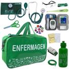 Kit Enfermagem Aparelho Pressao Medidor Glicose Esteto Multi Premium