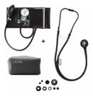 Kit Enfermagem Esfigmo + Esteto Rappaport Duplo + Estojo