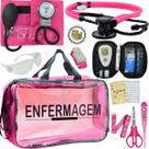 Kit Enfermagem Estágio Com Aparelho De Pressão Estetoscópio P.A Med Kit Enfermagem Estágio Com Aparelho De Pressão Estetoscópio P.A Med