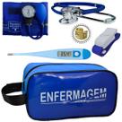 Kit Enfermagem Estágio Com Aparelho de Pressão Estetoscópio Rappaport Duplo Acadêmico Completo
