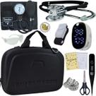 Kit Enfermagem Estagio Super Luxo Medidor de Glicose Completo Premium