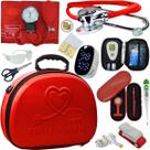 Kit Enfermagem Maleta Super Luxo Completa Aparelho Esteto Estagio Medicina Kit Enfermagem Maleta Super Luxo Completa Aparelho Esteto Estagio Medicina