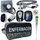 Kit Enfermagem Necessaire Com Oxímetro Esteto Aparelho De Pressão Kit Enfermagem Necessaire Com Oxímetro Esteto Aparelho De Pressão