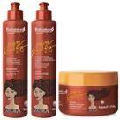 Kit Enfim Cachos Shampoo + Geleia Modeladora 300ml + Máscara 250g Bothanico