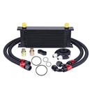 Kit Enfriador de Aceite EVIL ENERGY 16 Filas 10AN para Transmisión y Motor