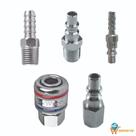 Kit Engate Rápido 1/4'' Com Conexões Para Ar Espigões + Pino