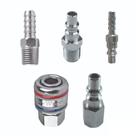 Kit Engate Rápido 1/4 Com Conexões Para Ar Espigões Pino