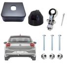Kit Engate Tomada 6 Vias + Chapa Acabamento Universal 8,5cm