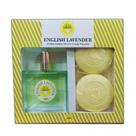 KIT ENGLISH LAVENDER 100ML + 2 SABONETES 80g CADA