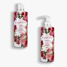 Kit English Rose Mahogany Shampoo 500ml + Condicionador 500ml