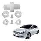 Kit Engrenagem Retrovisor Retrátil Sonata Hyundai LD/LE Aplicação Ano 2011 a 2014