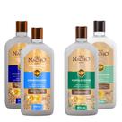 Kit Engrossador e Fortalecedor Shampoo Condicionador Fortalece Reduz Queda Volume Brilho Tio Nacho