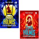 Kit Enola Holmes O Caso Dos Buquês Bizarros + O Caso Da Senhorita Canhota (Vol. 2 E 3) Capa Nova - Verus