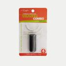 Kit Entrelace Com 3 Agulhas + 1 Fio De Linha Lastex 10m