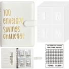 Kit Envelope Money Saving Challenge GEdUnique 100 com fichário