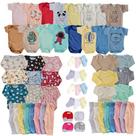 Kit Enxoval 32 peças Bebê menino e menina em Algodão.
