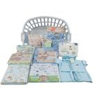 Kit enxoval de bebe infantil + cesto multiuso menino