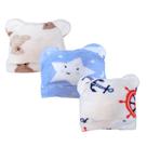 Kit Enxoval Inverno 3 Peças Touca Plush Gorro Com Orelhinha