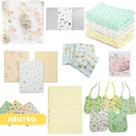 Kit Enxoval Maternidade Bebe completo para recém nascido