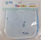 Kit Enxoval Papi Bebê Menino Jogo Berço Toalha Babador Rf 88
