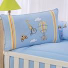 Kit enxoval para berço bebê céu encantado azul menino luxo
