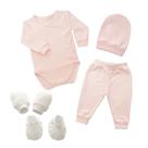 Kit Enxoval Recém Nascido Maternidade Conjuntos Suedine Kimono