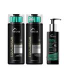 Kit Equilibrium Shampoo + Condicionador e Leave-in Brush Keratin - Truss