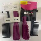 Kit esc cabelo bellesa polvo + pente shower cabide Kit esc cabelo bellesa polvo + pente shower cabide