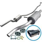 Kit Escap Abafador + Silencioso + Ponteira Escort 1.6 83 86