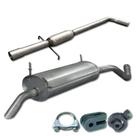 Kit Escap Abafador + Silencioso Scenic 2.0 8v 1999 2000 2001